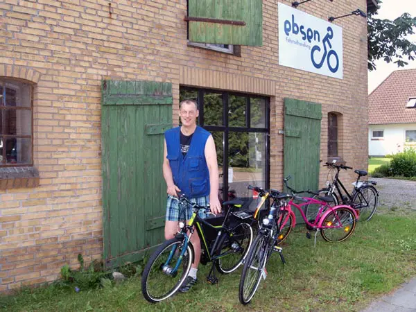 Fahrradvermietung Helmuth Ebsen in Böklund
